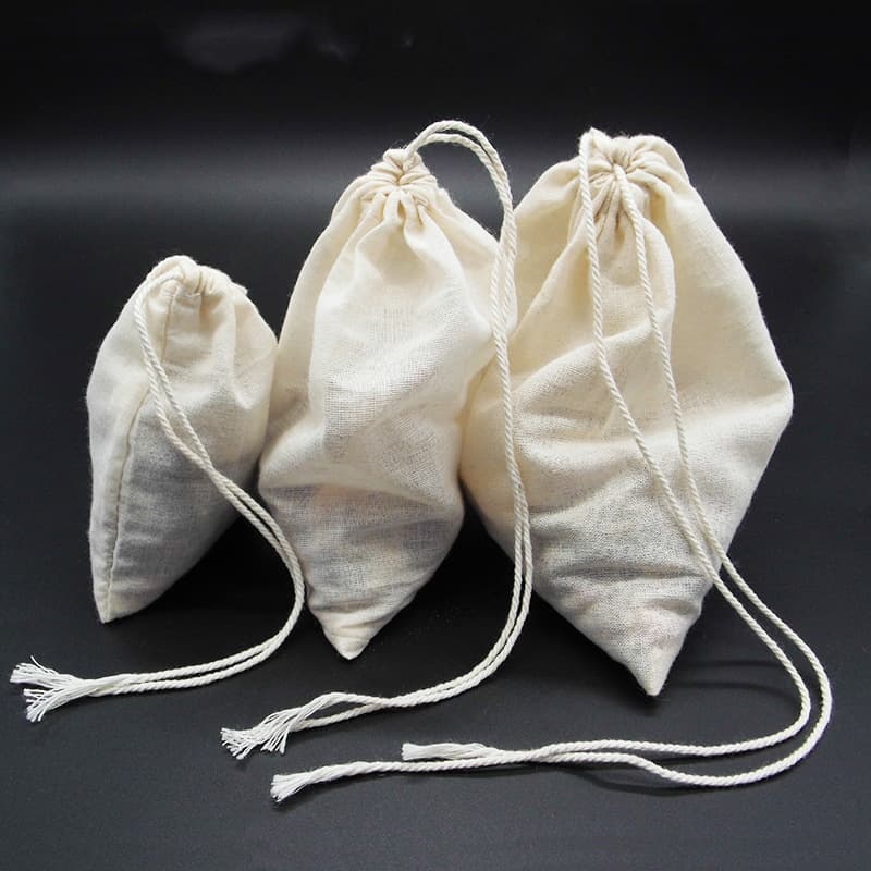 Cotton Gauze Bags for Medicine Cooking, Seasoning, Marinating, Soup Filtering, Tea Bag, Chinese Medicine Bag