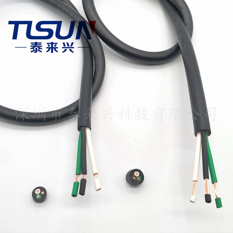 Manufacturer Sales Standard Wire SJEO Oil-Resistant Power Cord, 3*14AWG for Medical Aesthetic Equipment Applications