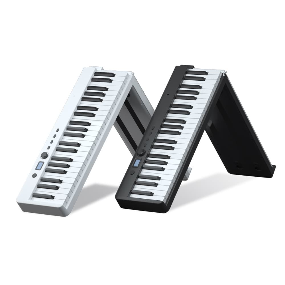 Wersi 88-Key Portable Folding Electronic Piano Beginner Practice Keyboard BX20 Foldable Piano