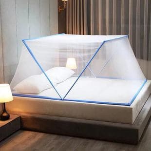 No-Installation Foldable Mosquito Net for Student Bunk Beds, Portable Single or Double Bed, TikTok Same Style