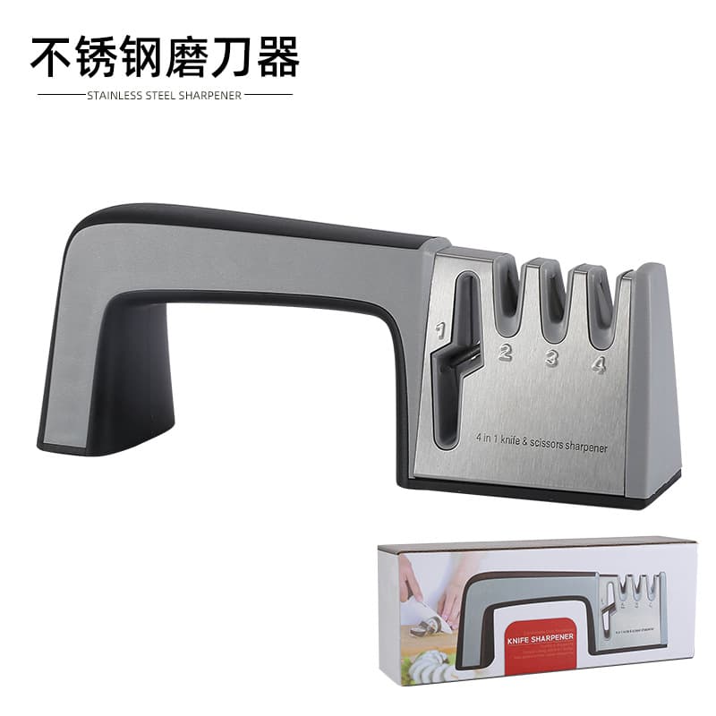 Daily Use Kitchen Knife Sharpener Stone Rod Combination For Home Cooking Cutting Vegetables High Quality Abrasive Material