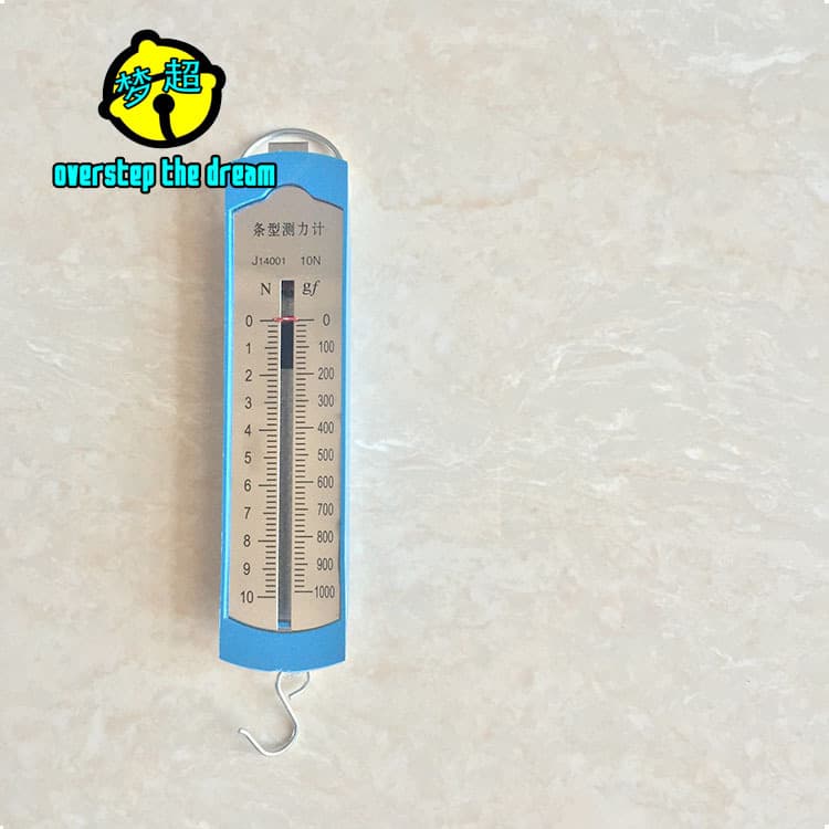 Stainless steel bar box force gauge, spring force gauge, spring scale 14001, teaching instrument, Yuyao Mengchao
