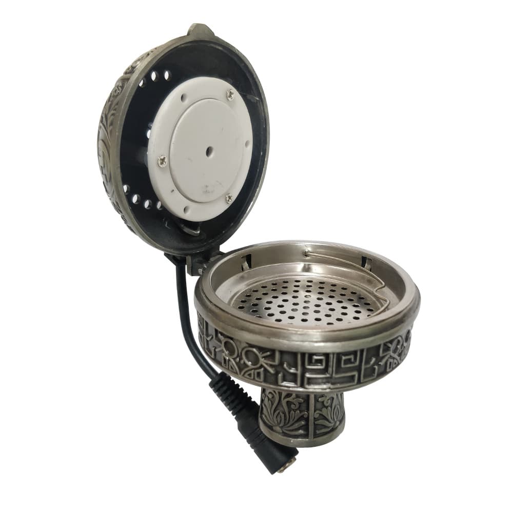 Cross-border Supply Arabic Hookah Accessories Electric Bowl Heater Charcoal-Free Hookah Bowl