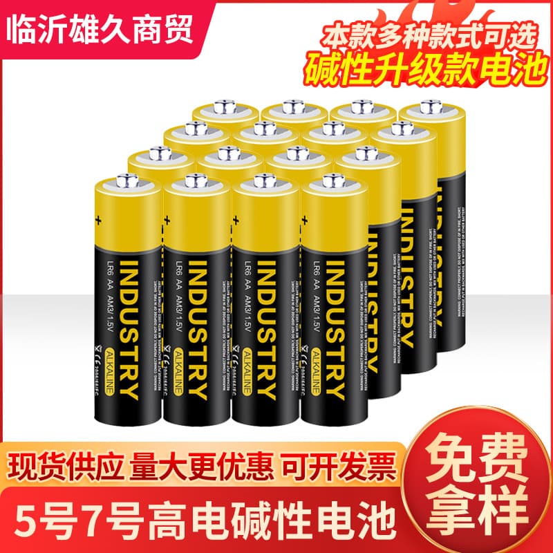 Upgraded Alkaline Batteries, Toy Remote Control Alkaline Dry Batteries, AA and AAA Multi-Specification Batteries