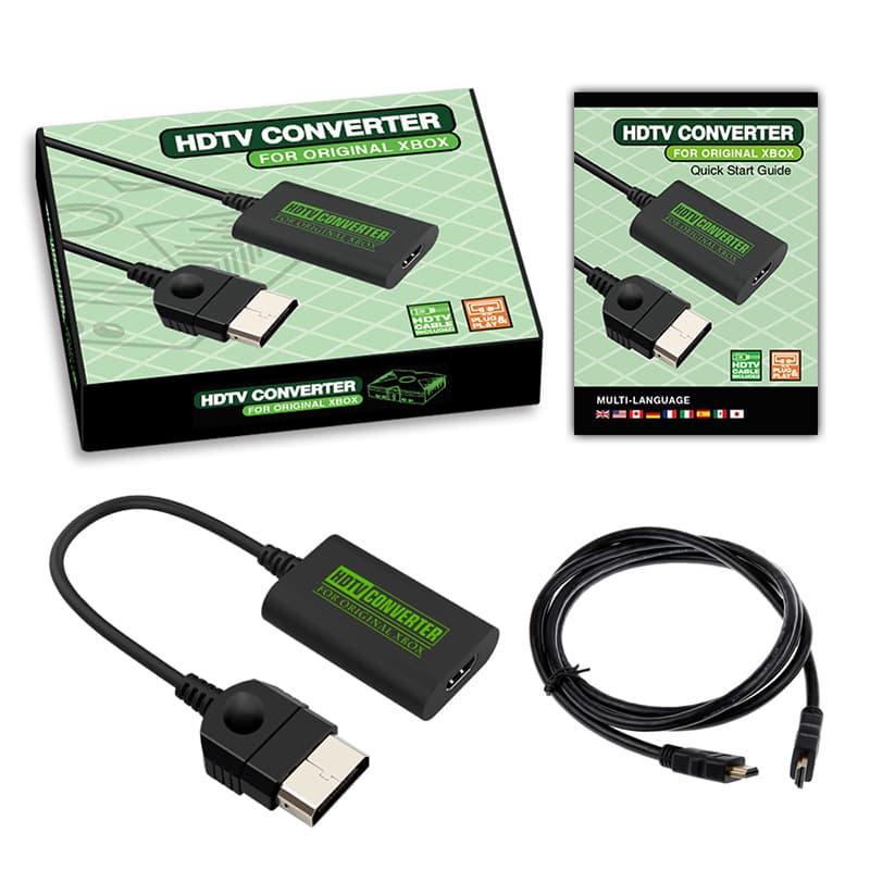 Xbox HDMI High-Definition Converter Adapter Vintage Game Console Adapter Suitable For Xbox First Generation