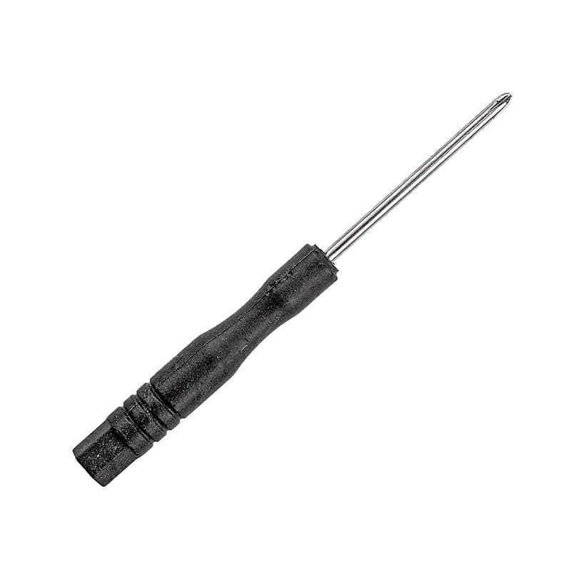 2.0 Phillips small black screwdriver, 2.0 flathead small black screwdriver, suitable for disassembling toys and watches