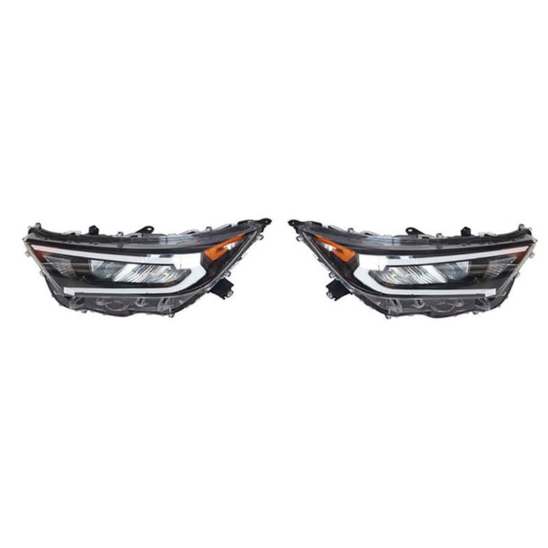 Compatible with 2020 Toyota RAV4 Front Grille Daytime Running Light Headlight Assembly Front and Rear Bumper Guards Fender Trim Exterior Modification
