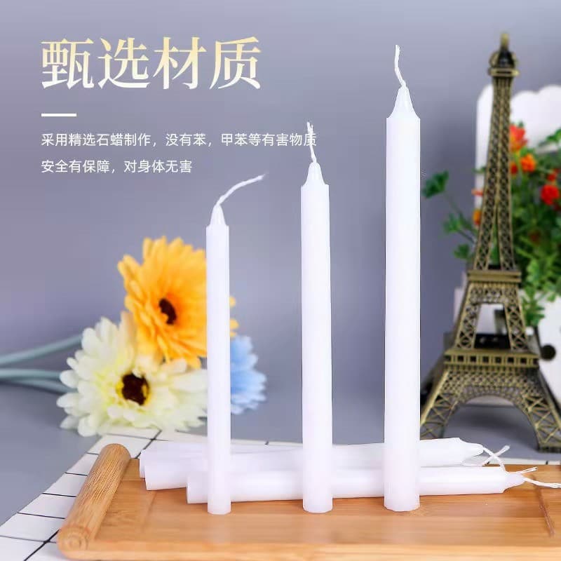 Daily Use Candles Red and White Candles High Output Fast Shipping Factory Direct