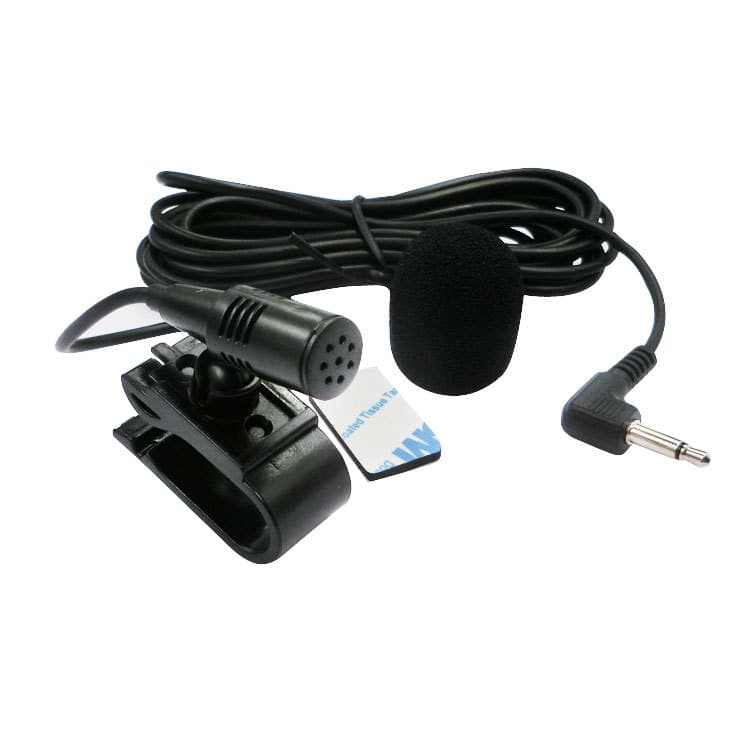 Car Adhesive Microphone for GPS Navigation Bluetooth External Fixed Microphone