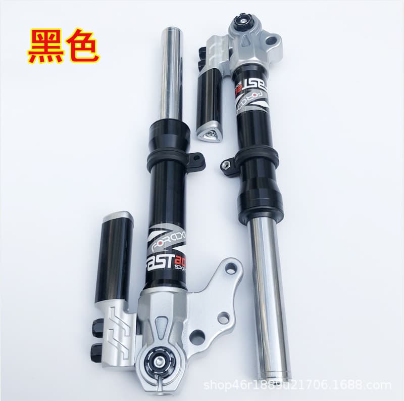 FAST Head 27-Core Front Shock Absorber for Fuxi Ghost Fire Electric Moped, Zhansu Small Turtle, Qiaoge Front Fork, Cool Ride Modified Front Suspension