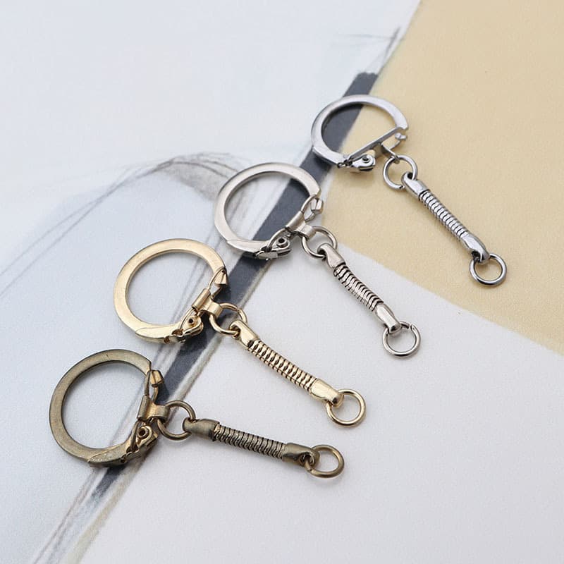 Wholesale Snake Chain Keychain Buckle, Belt Buckle, Lobster Clasp, Spring Buckle, Hook Buckle, Multi-Style USB Flash Drive Hanging Buckle, Snake Bone Chain