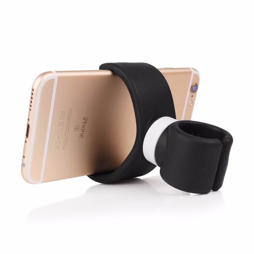 Large and Small Round Phone Holder Car Vent Clip Bicycle Tube Mount Desktop Dual C-Type Bike Phone Holder