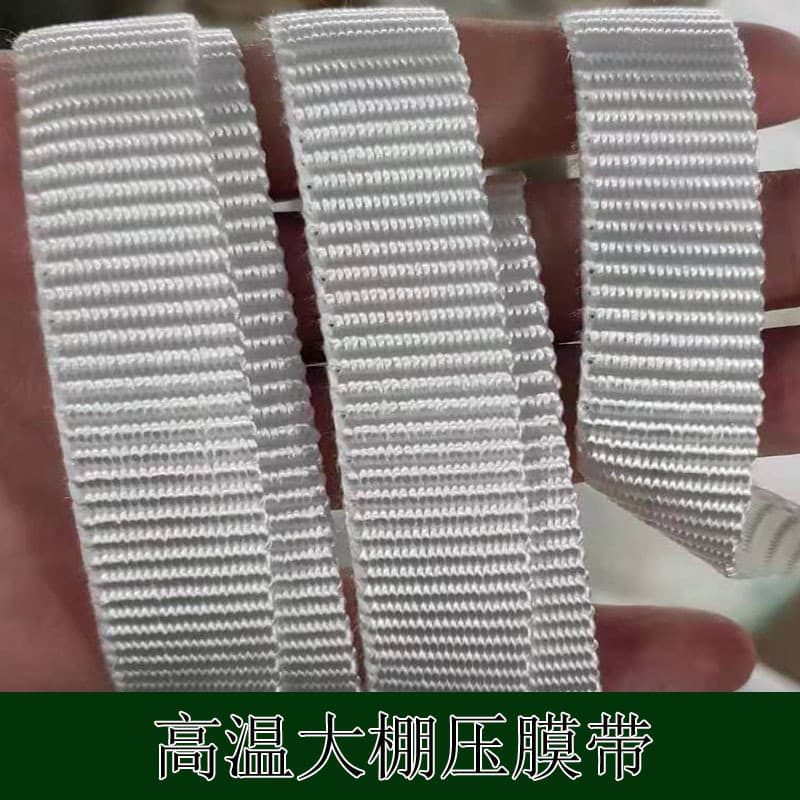 Industrial Polyester Filament Greenhouse Film Pressing Tape Tear-Resistant High-Temperature Vegetable Greenhouse Film Pressing Line Corrosion-Resistant