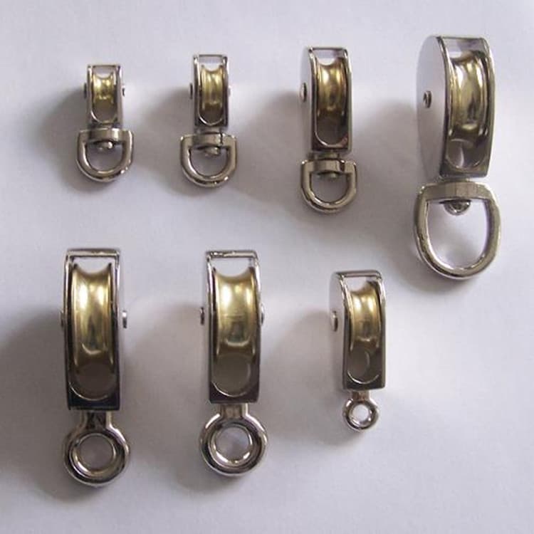 Supply Zinc Alloy Rotating Single Pulley Lifting Greenhouse Swivel Pulley High Quality Complete Specifications