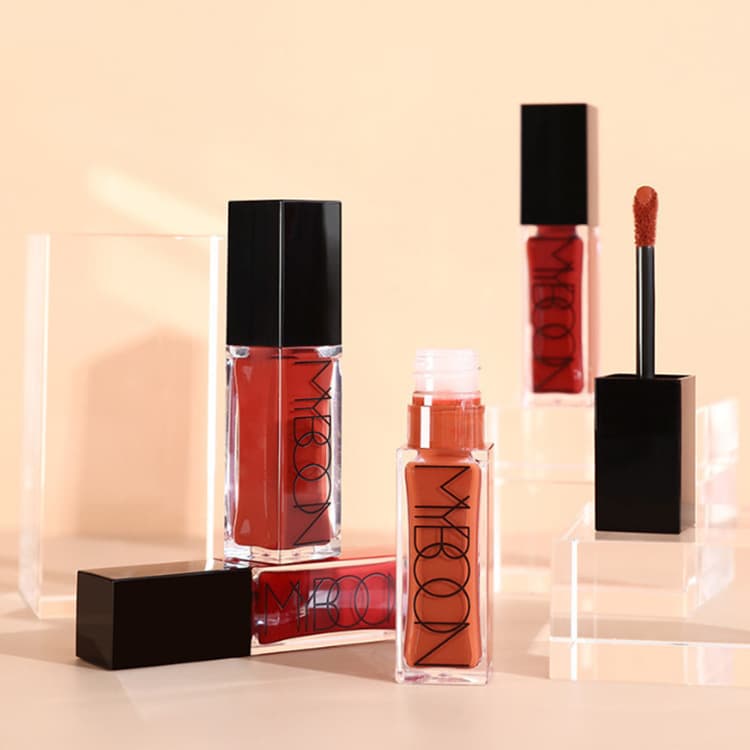 MYBOON Matte Liquid Lipstick Non-Stick Velvet Lip Gloss Red Bean Pink Milk Tea Color 13 Shades B30