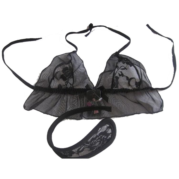 Sexy women's invisible c-string pants manufacturer wholesale sexy fun suit three-point suit u-shaped pants c-string pants