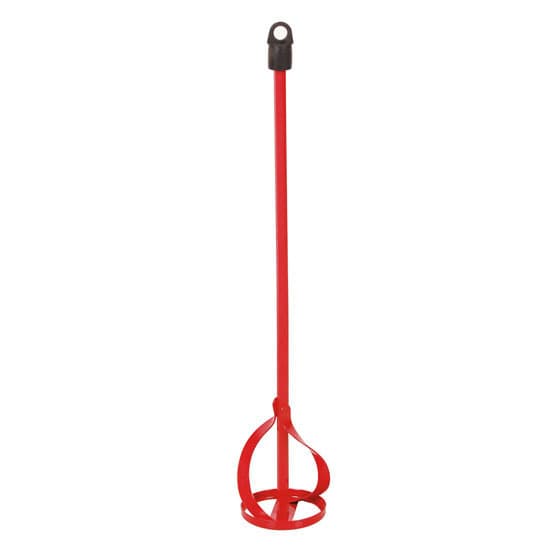 Supply red lime paint mixer, putty mixing rod, manufacturer wholesale discount mixer, plaster mixing rod.