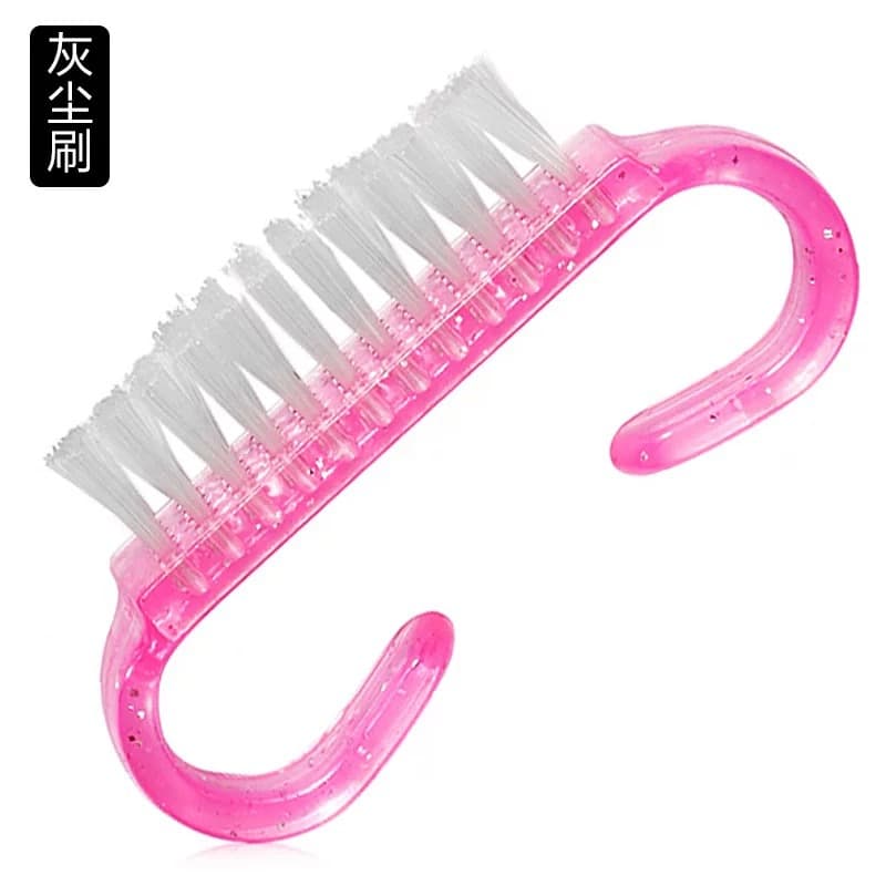 Nail Dust Removal Tool Cleaning Brush Nail Brush Horn Small Brush Dust Brush Horn Brush Large Head Brush