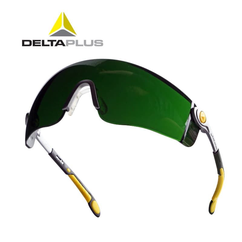 Delta Welding Goggles, Scratch and Fog Resistant, Protective Glasses 101012 for Gas and Soldering Work
