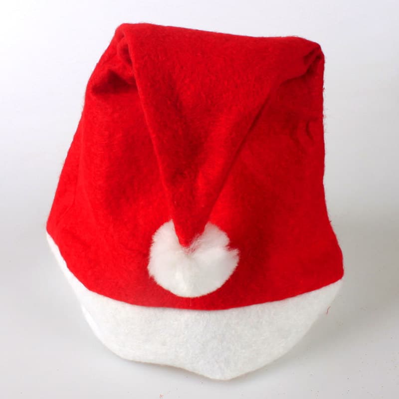 Christmas Hat Adult Kids Non-Woven Fabric Christmas Gift Santa Claus Cap Home Decor Mini Model Small Ornaments China Origin