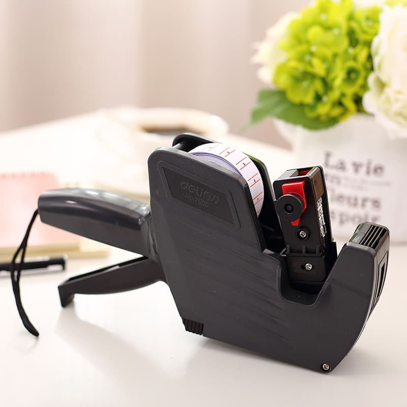 Deli 7500 Price Marker Single-row Label Machine Shop Supermarket Convenience Store Price Tag Printer