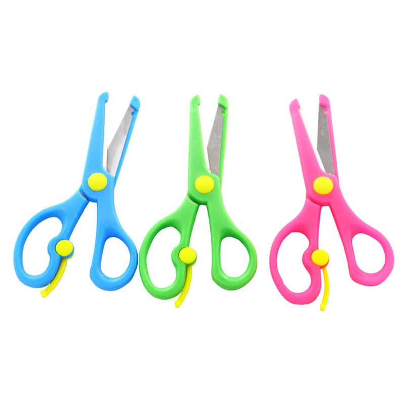 Children's Scissors, Student Scissors, Elastic Scissors, Art Paper Tools, Stainless Steel, Children's Handmade DIY Scissors