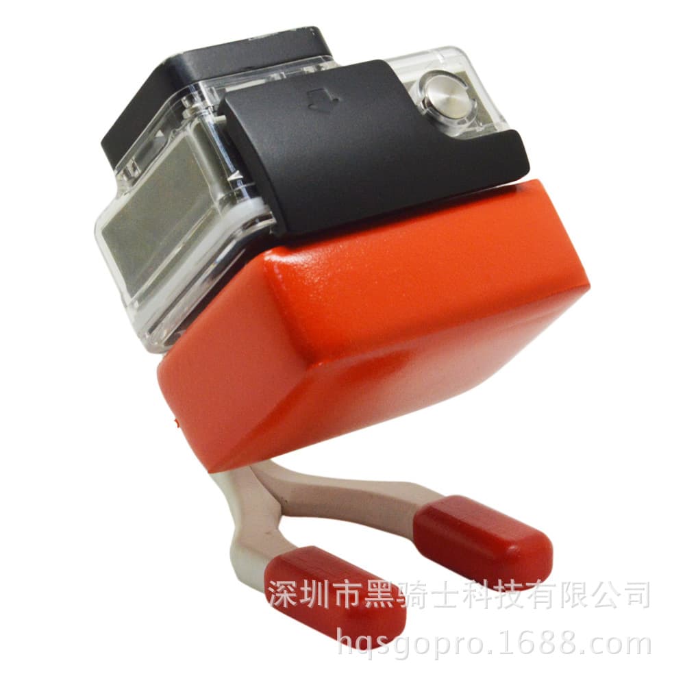 Mouth Mount Float Kit for GoPro 11/10 Surfing, Compatible with Xiaomi Yi Mouth Mount Selfie Adapter