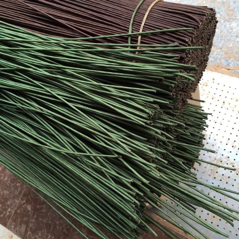 Handmade Coffee Colored Flower Stick Soap Flower Wintergreen Fruit Stick Tulip Rose Material Iron Wire for Wedding Photography Props Home Decoration