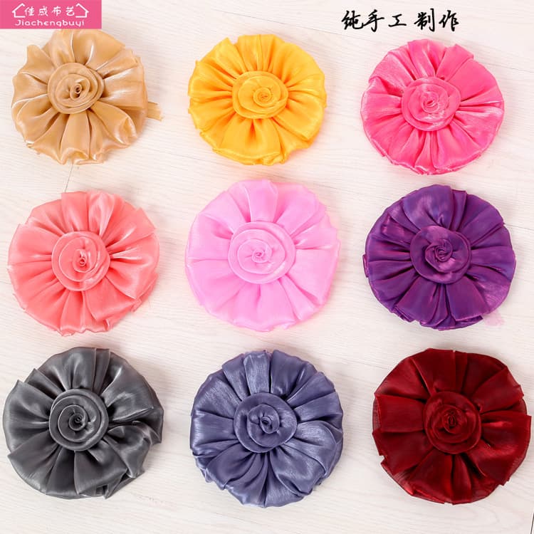 Handmade sunflower curtain tiebacks, rustic Korean style curtain ties, fashionable home curtain ties, one pair