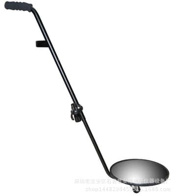 V3 round car bottom inspection mirror explosion-proof security detector car chassis inspection mirror security roof inspection mirror
