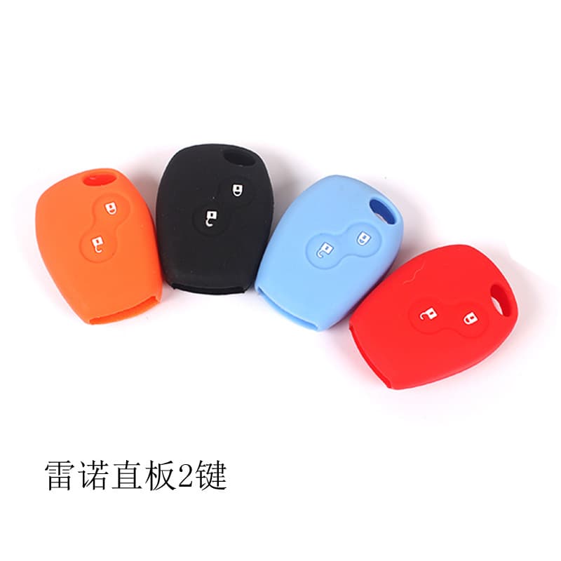 Silicone Key Case for Renault, New Koleos 2/3/4 Button Silicone Key Cover Wholesale