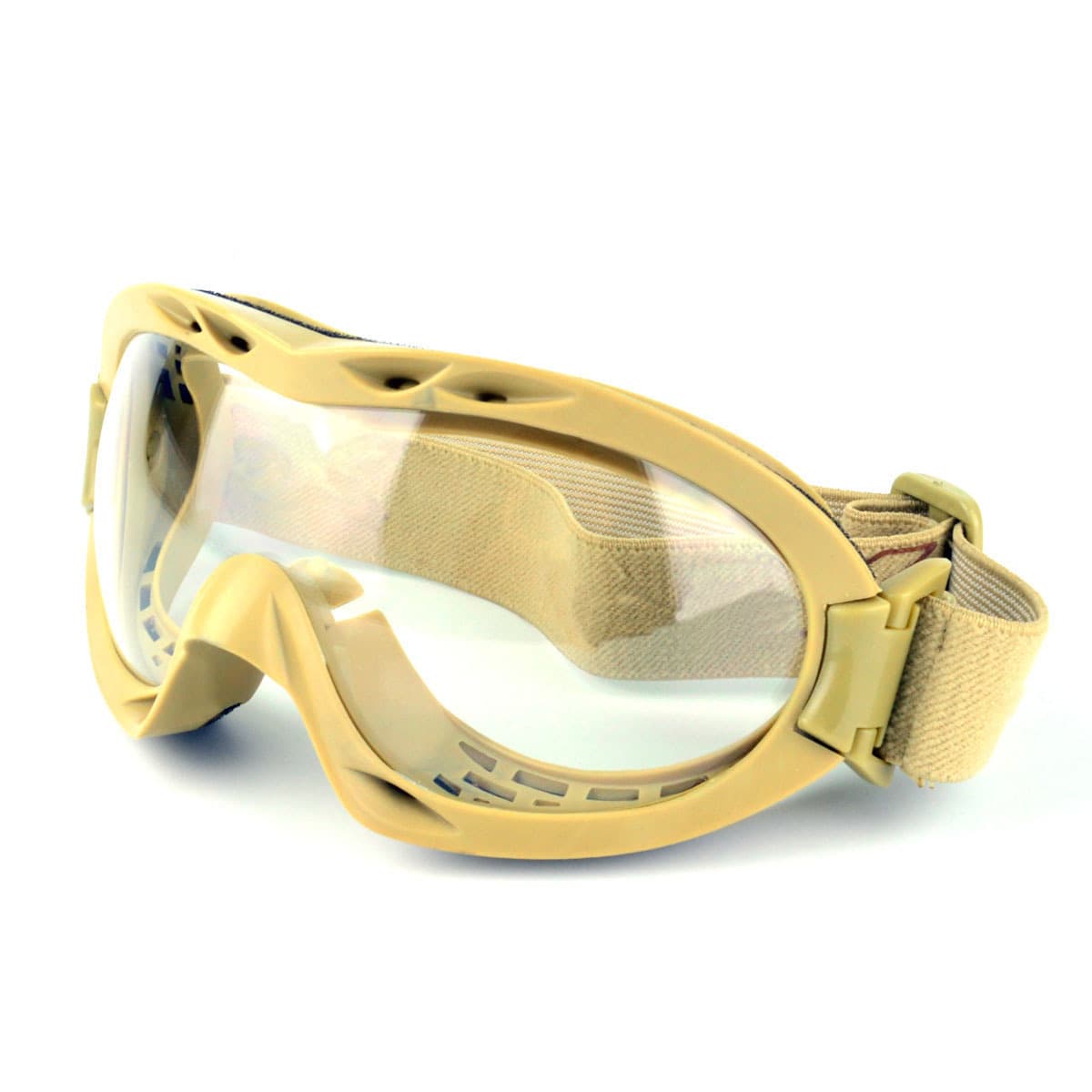 Ballistic Airsoft Goggles Dustproof Anti-Fog Tactical Shooting Protective Eyewear