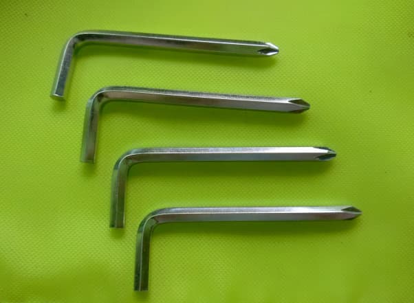 Phillips head wrench, hex wrench, Phillips head internal hex wrench, Phillips screwdriver, one-ended Phillips head, one-ended screwdriver