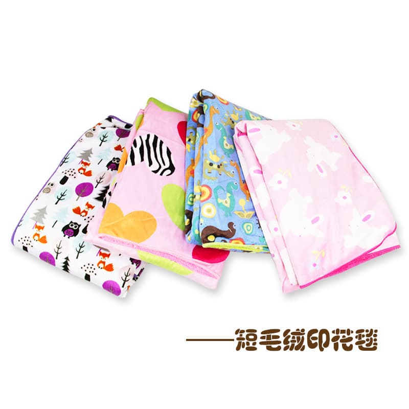 Baby blanket, double thickened cloud blanket, newborn baby blanket, air-conditioning blanket, autumn and winter blanket wholesale