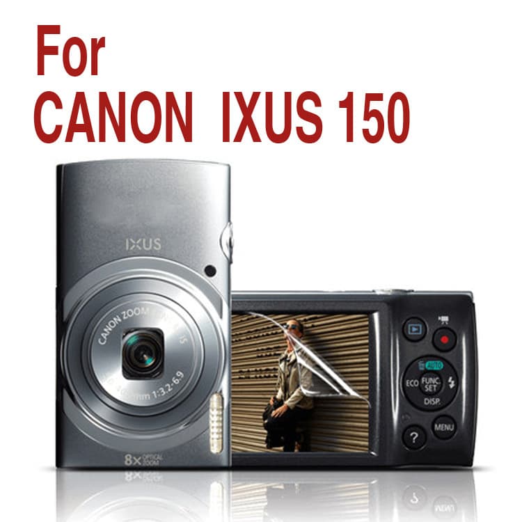 Compatible with Canon IXUS 150 camera screen protector, protective film, tempered glass film