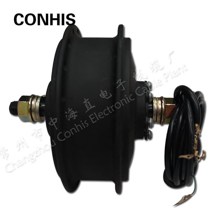 Brushless Geared Hub Motor, 48V 1000W Front Wheel, 100mm Dropout, Small Motor, Export Spoke Motor