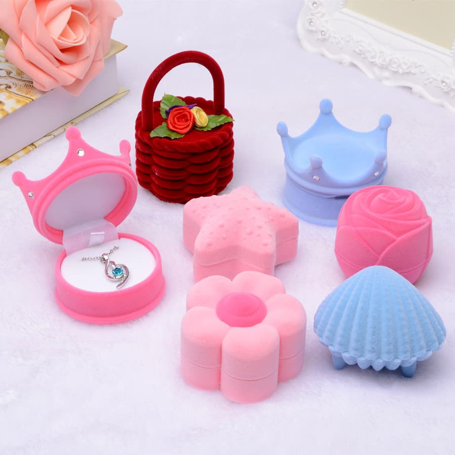 Jewelry Box Taobao Hot Sale, Storage Box, Personalized Ring Box, Necklace Box, Wholesale Set Jewelry Box