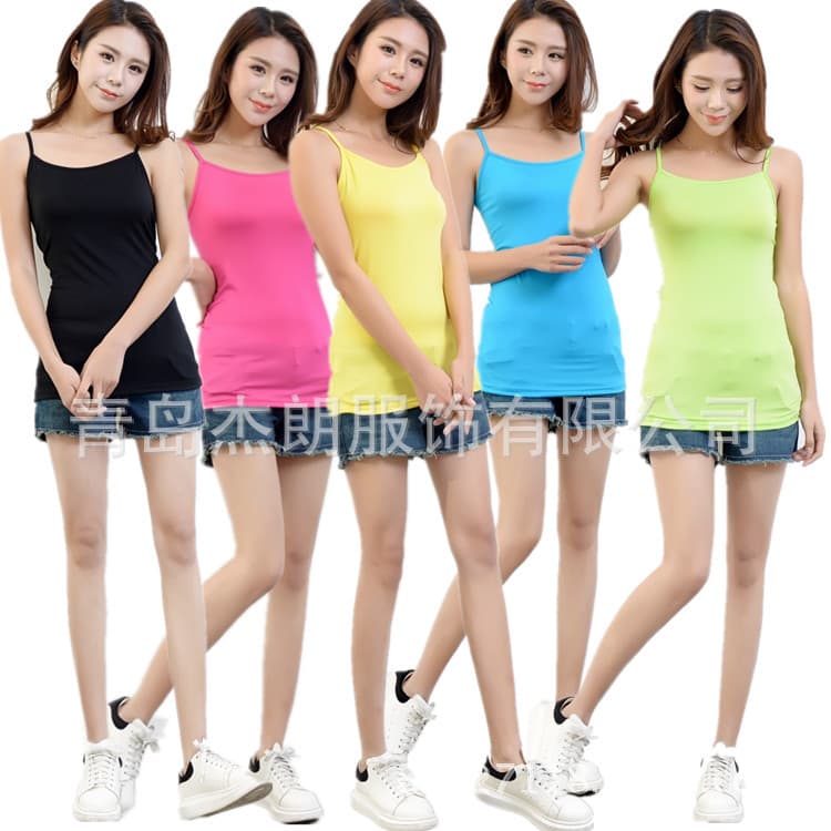 Women's Camisole Spring Summer Undershirt Modal Y-Shape Tank Top Thin Plus Size Extra Large