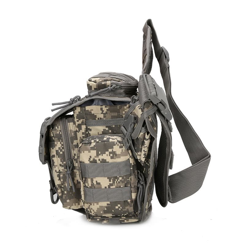 Direct from Manufacturer Outdoor Camouflage Single Shoulder Bag Upgraded Version Saddle Bag Tactical Saddle Pouch Field Waist Bag Crossbody Shoulder Bag