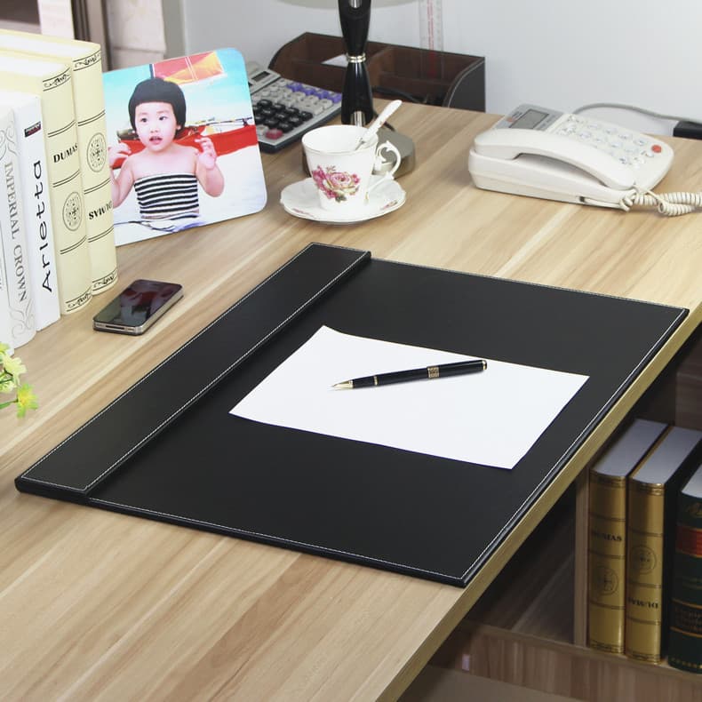 High-Quality PU Leather Writing Board Large Class Desk Mat Business Office Desk Pad Leather Pad Board Extra Large