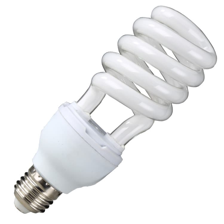 ✅Manufacturer wholesale spiral energy-saving light bulbs, tri-phosphor energy-saving bulbs, warm and cool light, 26W, 36W, 40W