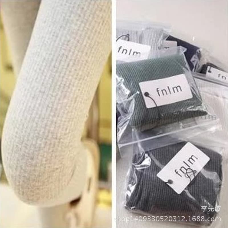 Cross-border New Ribbed Cotton Leggings for Women, High Elasticity Tight Long Pants, Wear-out Skinny Pants, Cropped Pants