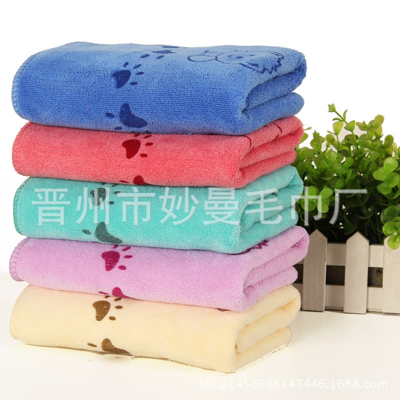 Wholesale fine fiber 80g printed towels market night market temple fairs street stalls hot selling cheap towels