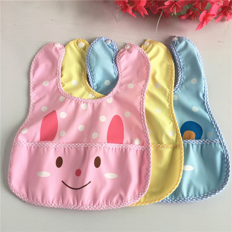 New Baby Bib Waterproof Drool Bib Infant Toddler Bib Wholesale Leak-Proof Absorbent Cartoon
