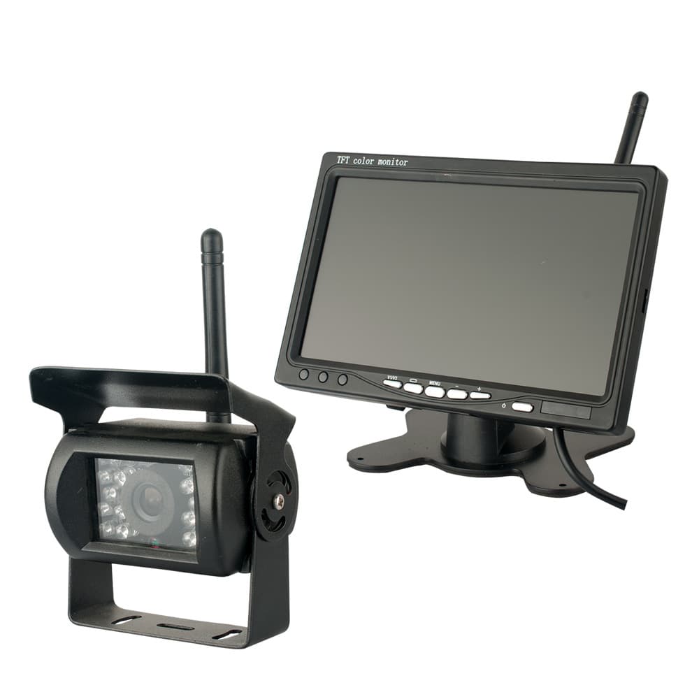 7-inch 2.4G car display wireless car display two-channel video reversing monitoring