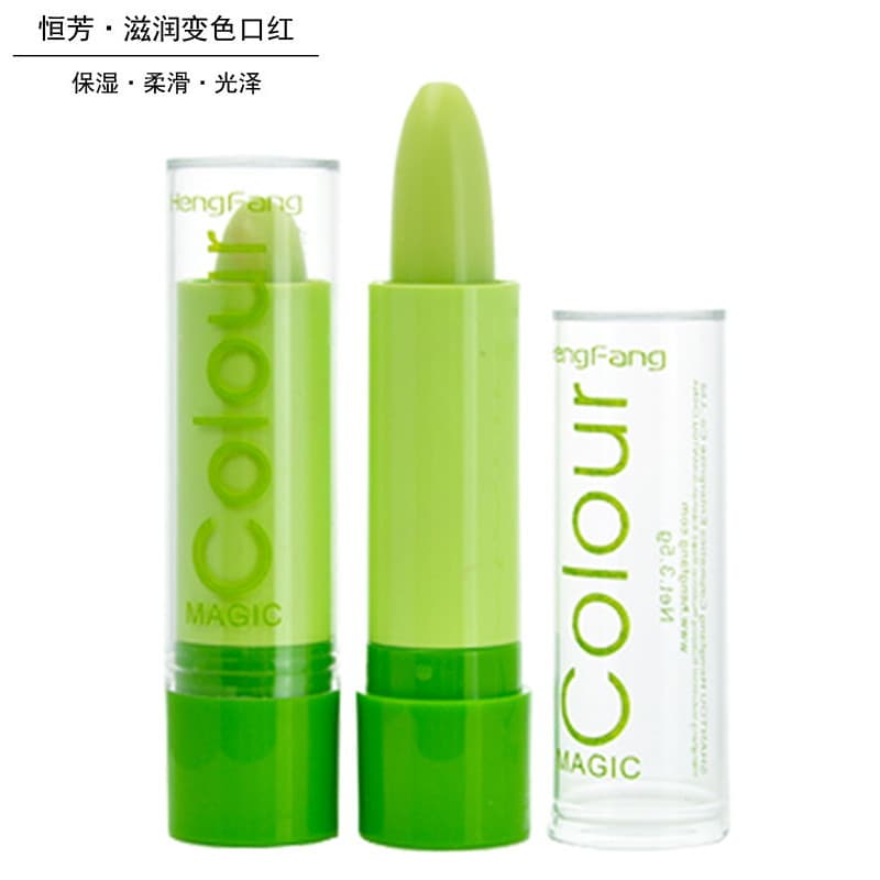Hengfang Lipstick H114 Color-Changing Lip Balm, Moisturizing, Waterproof, Long-Lasting, Non-Transfer, Color-Changing Lipstick for Bitten Lip Look