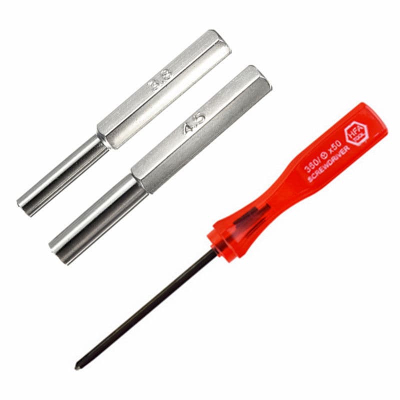GB disassembly screwdriver triangle screwdriver 3.8mm&4.5mm short bit Y2.5 screwdriver wrench set