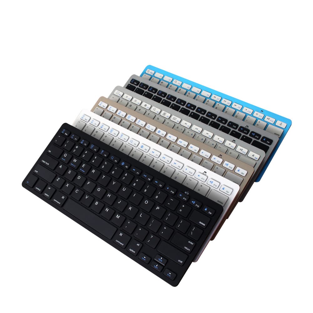 Wireless Keyboard French Arabic Thai Simplified Chinese Qwertz Azerty Keyboard Process Logo Ultra Thin Bluetooth Connection