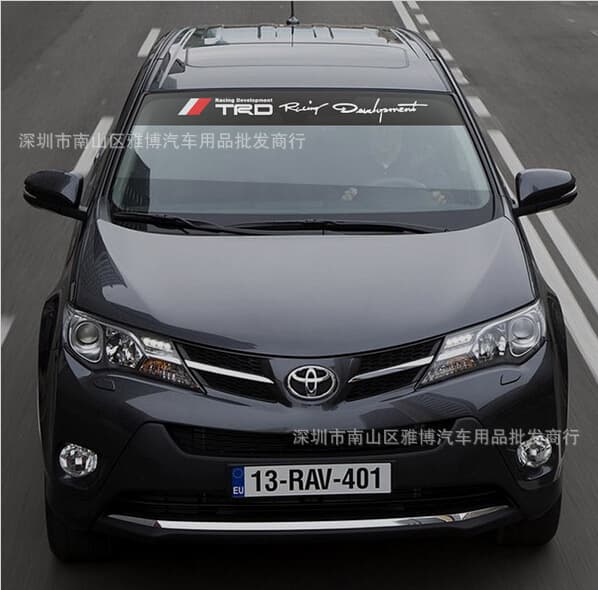 D-436 Car Front Windshield Decal Personalized Sticker Front and Rear Windshield Sticker Universal Fit for All Models