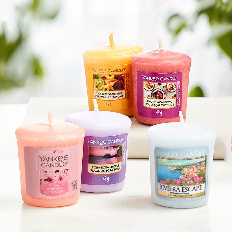 Yankee Candle Yankee Wish Essential Oil Scented Candle Smoke-free Fragrance Romantic Gift Rotating Candle Cup